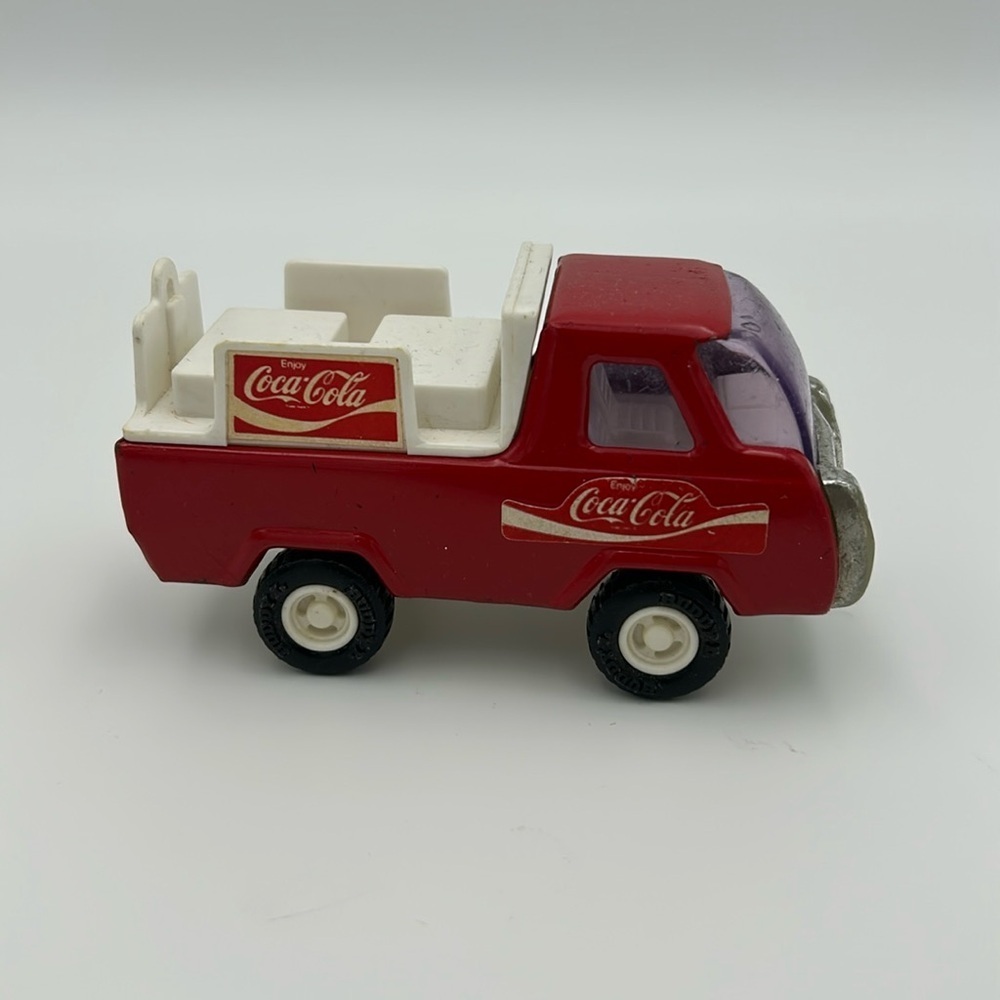 Vintage Buddy Coca Cola Red Toy Truck.
